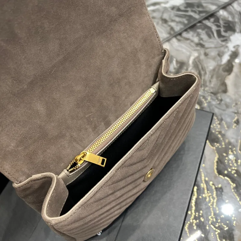 ★you a use★ Mellow bag Suede/Gold Retro Fringed Crossbody Bag With Tassel Chain High Quality