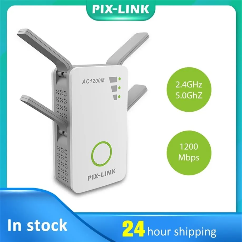 Pixlink original 300 1200Mbps WiFi Extender Signal Booster Wireless 290B