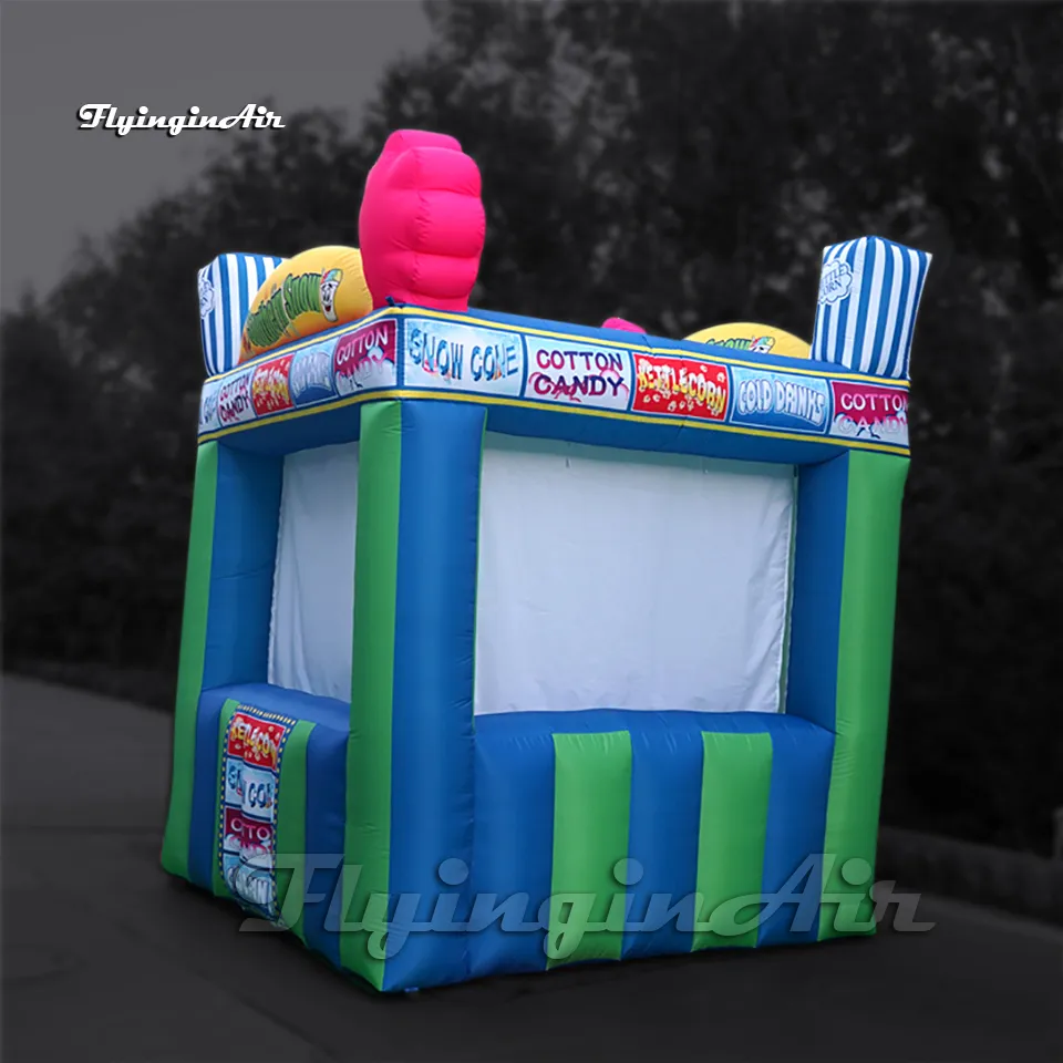 Inflatable Air Tent Kiosk Structure Portable Outdoor Exhibition