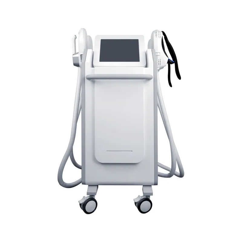 Professional Air Cooling 4 Handles Ems Pro HIEMT sculpting Burn Fat Build Muscle Reduce Sculpting Machine Emslim