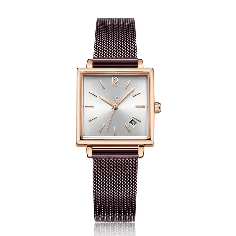 CWP Julius Womens Square Quartz Watch 36mm Hardlex... From  display picture 2
