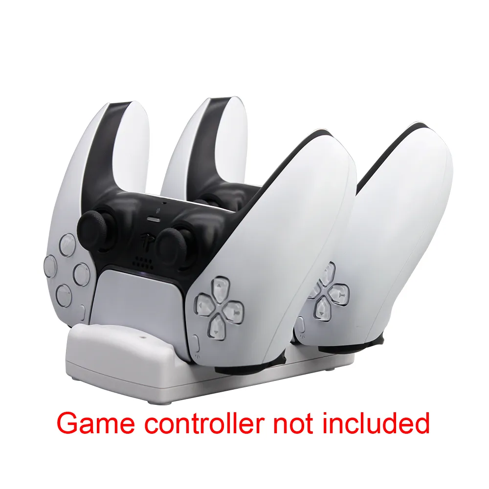 USB Dual Gamepad Charger Dock Controller Controller Station Station Station Station for PlayStation 5 for PS5 Game Controller