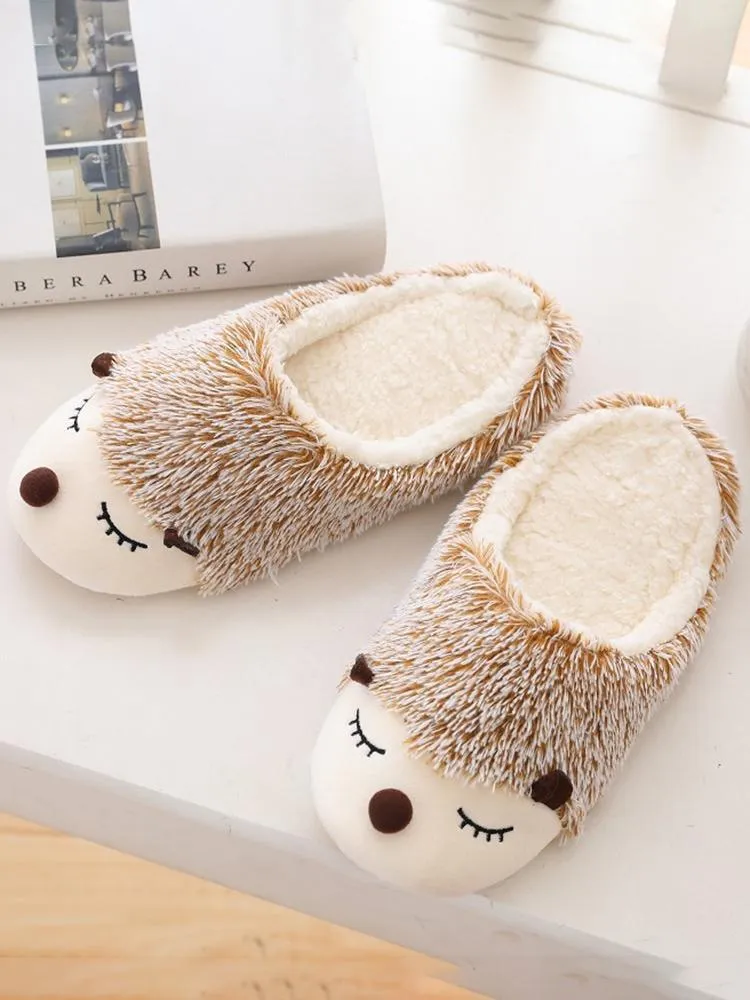 Color Plush Slippers Women Home Floor Cotton Slippers Warm Autumn Winter Ladies Slippers for Home Casual Indoor Shoes VT1304 (5)