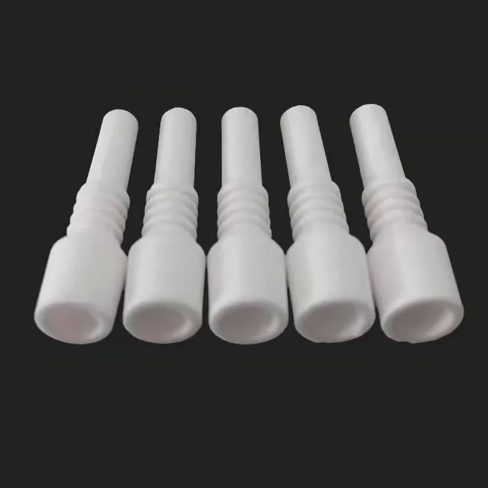 Disponibile NC Kit Punta di ricambio per chiodo in ceramica Accessori per fumatori 10mm 14mm Tampone comune per Dab Rig Tubi per acqua in vetro Bong