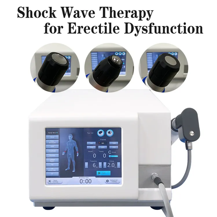 Clinic Use Shockwave Therapy Device Machine Extracorporeal Shock Wave Equipment