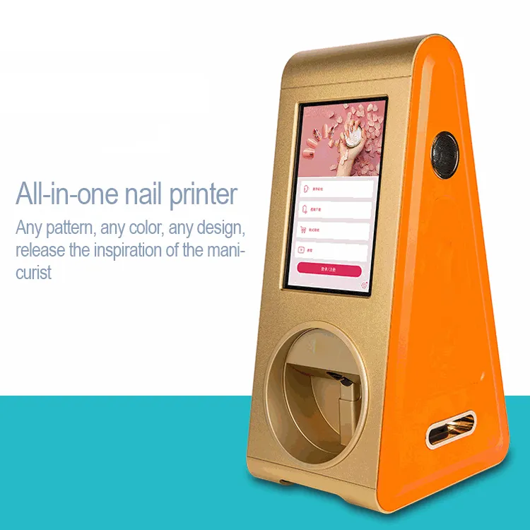 Intelligent Nail Painting Machine Home Intelligent Drawing Mini Nail  Printer M1 | eBay