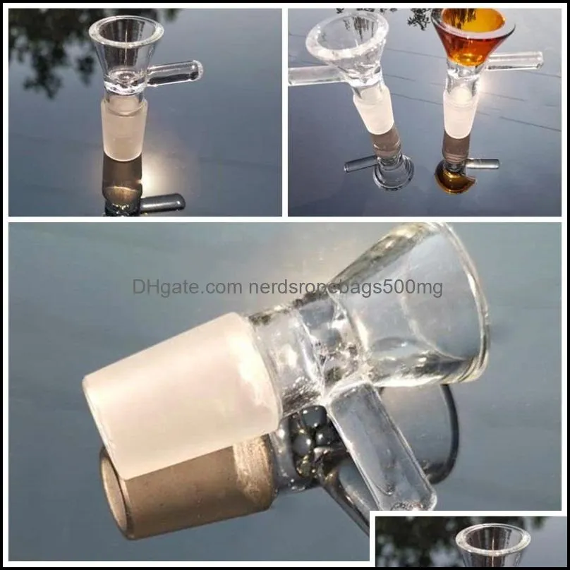 Water Pipes Portable Cigarette Holder High Borosilicate Glass Hookah Shisha Smoking Tools 2 7hx D2