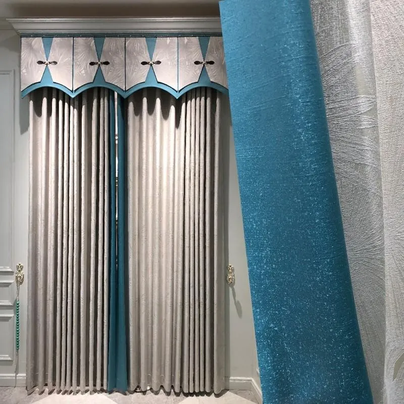 Curtain & Drapes 2022 High Temperature Stereotypes High End Light Luxury Modern High Precision