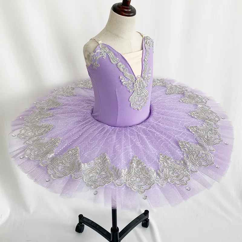 Tutu de ballet personnalisé pour femmes et filles, manches de