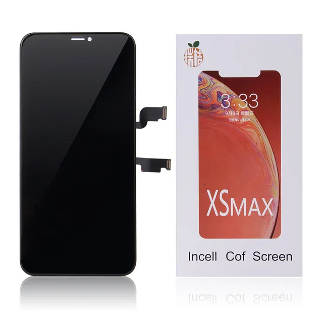 LCD -skärm av hög kvalitet för iPhone XS Max RJ Incell Screen Panels Digitizer Replacement