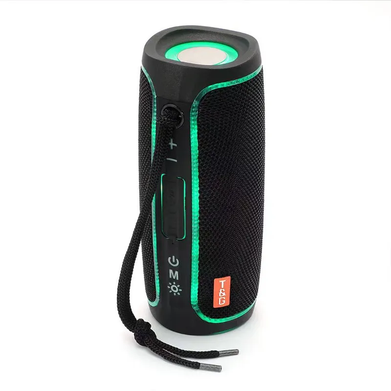 TG288 Portable Bluetooth Speaker Outdoor Portable Subwoofer Card Radio FLIP5 Gift Atmosphere Light