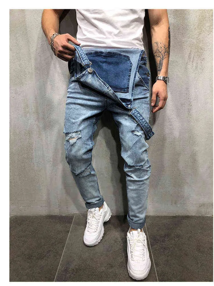 Pantalones con sales peto para hombre