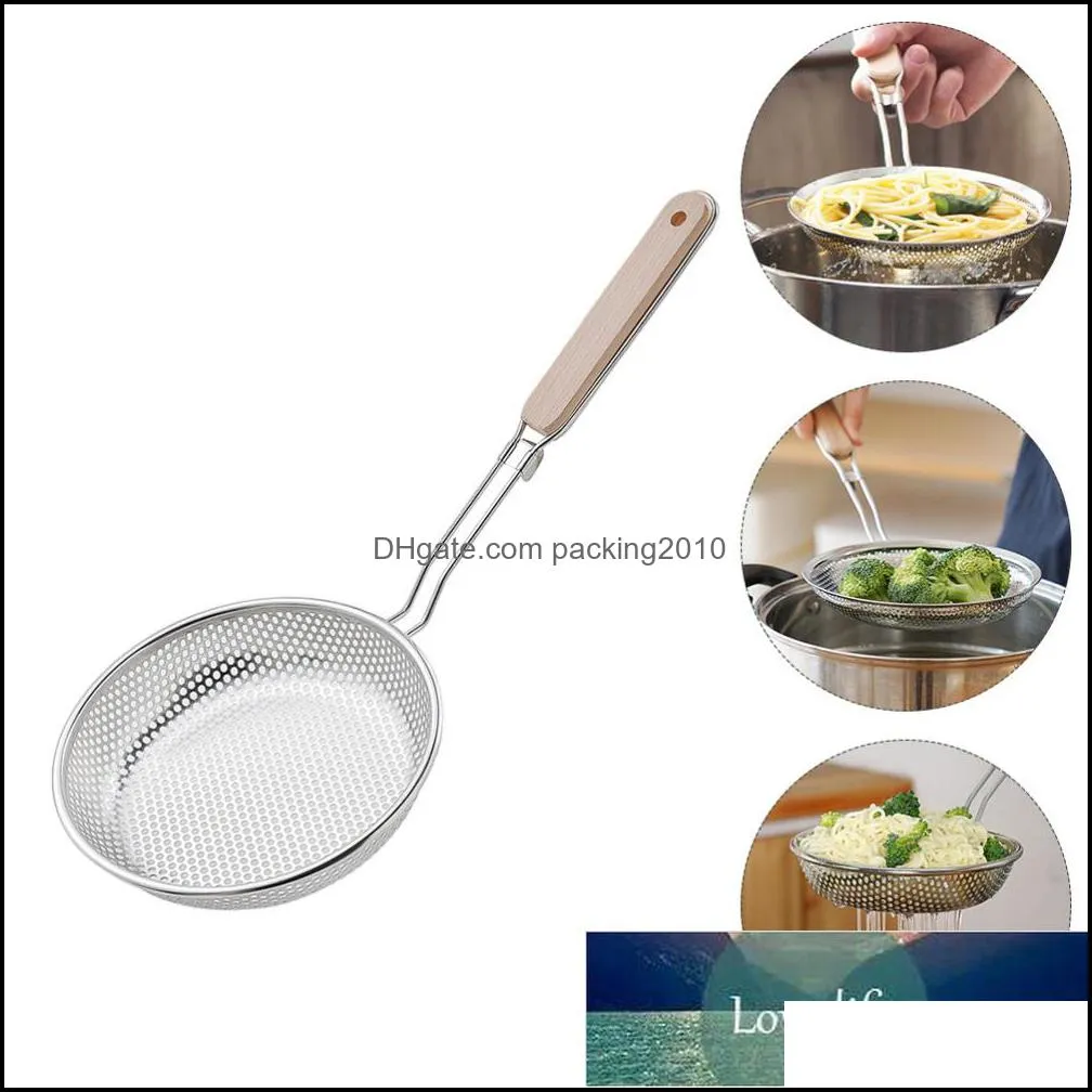 1pc Multi-purpose Colander Strainer Spoon Noodle Filter Spoon for Restaurant