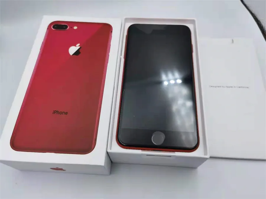 Celular iPhone 8 Plus Reacondicionado 64gb Rojo + Base Cargador Apple iPhone  8 Plus