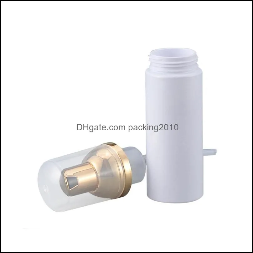 30ml 50ml Plastic Soap Dispenser Bottle Foam Pump Bottles Gold Mousses Liquid Hand Sanitizer Foaming Container