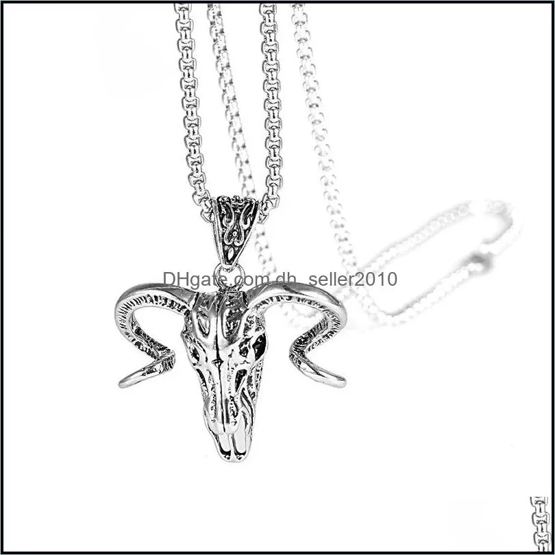 hip hop jewelry sheepshead necklaces pendant fashion jewelry for women men pendant necklace