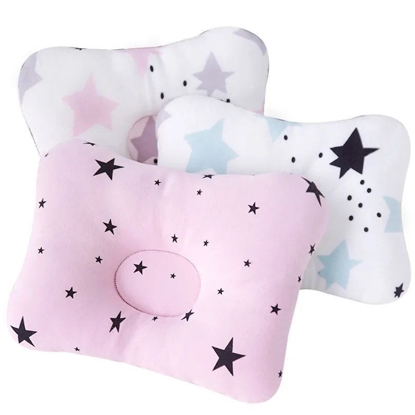 Muslinlife 1Pcs Bedding Kids Anti Roll Sleeping Neck Head Baby Pillow Multifunctional Dropship 220624