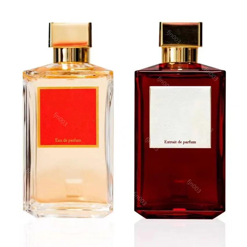 Parfum de la plus haute qualité Maison rouge Rouge 540 Extrait de Parfum 200 ml grande bouteille Neutre Oriental oud Floral 70 ML Parfums livraison rapide