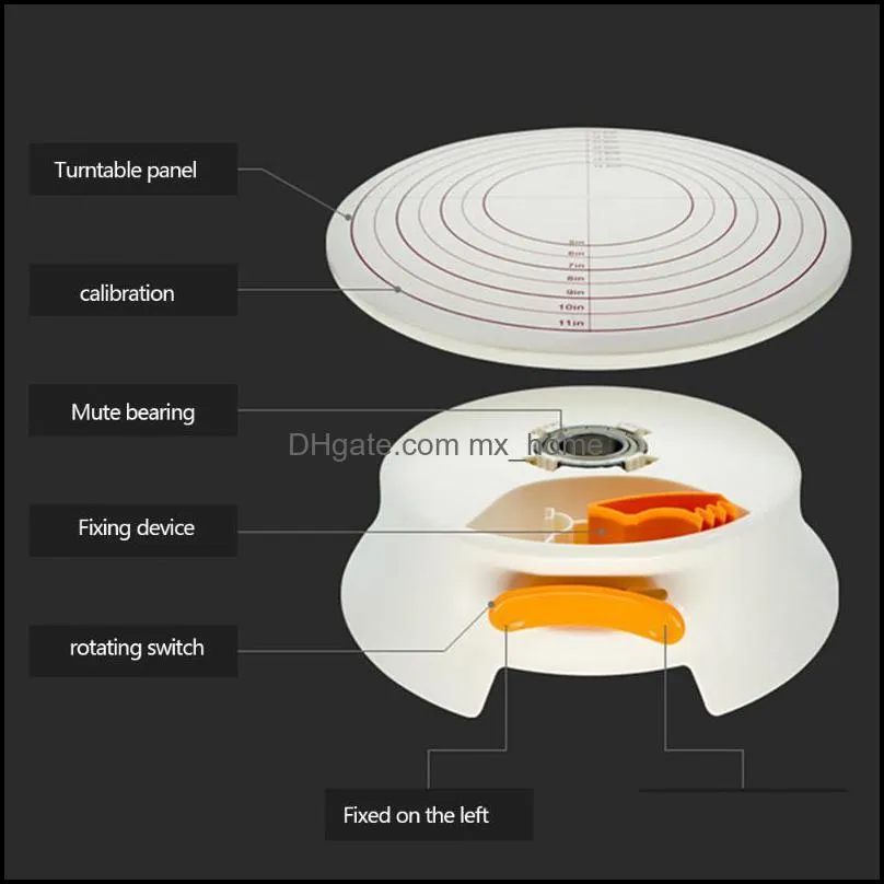 cake decorating table can be fixed light turntable diy kitchen baking tools & pastry