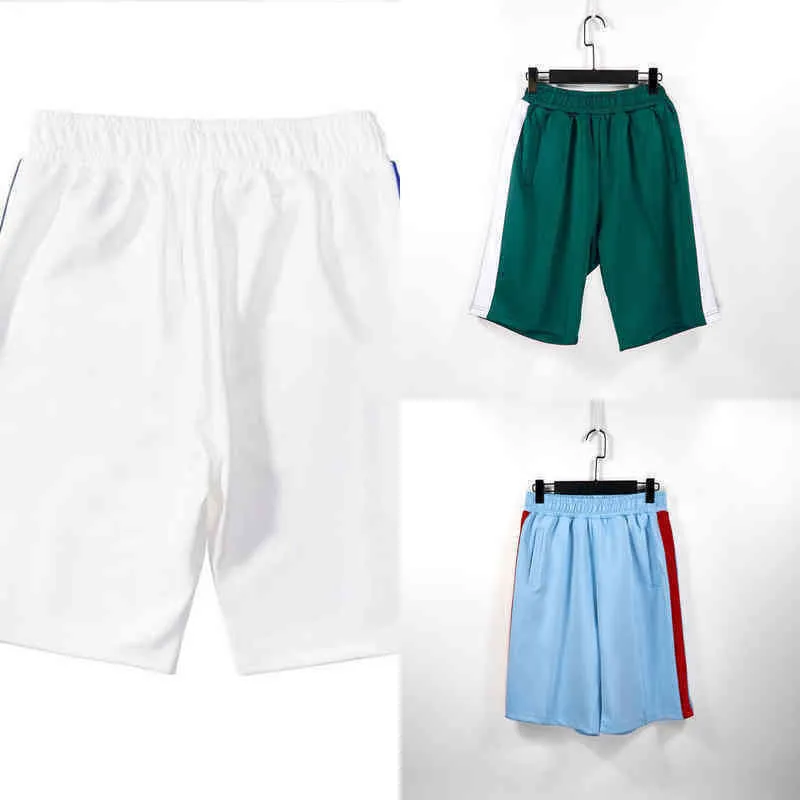 Designer Mens Short Pant Men Women Sport Trousers Man Designers Shorts Pants Sportswear 21ss Palm Basketball Beach Shortss Tripe Casual S5