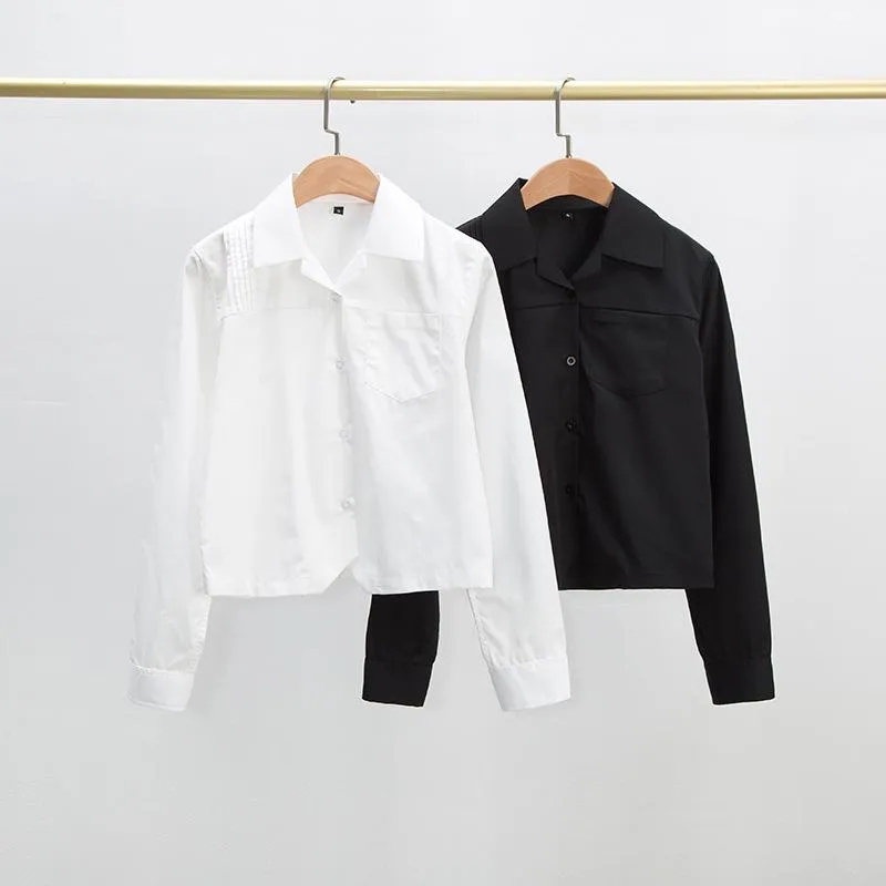ملابس الملابس اليابانية SCHOOL SEAREVE SAILOR WHITE SUIT BASION T-Shirt jk Usifors Tops Tops Black Sailed Seird Seleved For GirlsCloth