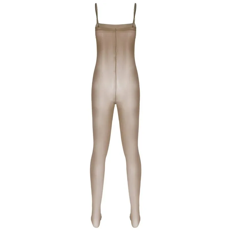 Calzini da uomo Intimo da uomo Body da femminuccia Body trasparente Calza senza spalline regolabile Tasca rigonfia Costumi erotici Body Indumenti da notte