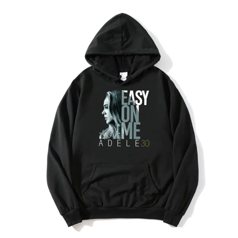 Men's Hoodies & Sweatshirts FashionAlbum 30 Easy On Me Adele Merch Hoodie Unisex PulloverMen's