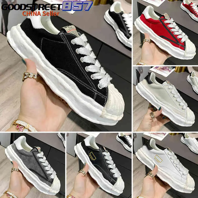 Maison Mihara Yasuhiro Low Cut Canvas Shoe for Men