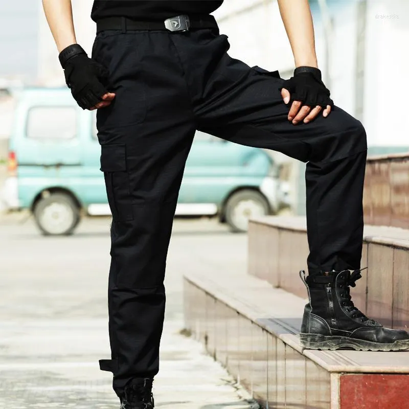 Military Cargo Pant - Black (Straight Leg) – Sans Pareil Clothing