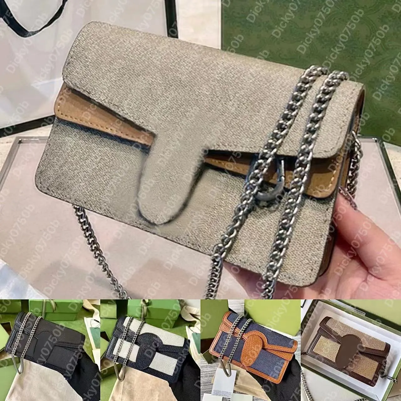 Damen-Geldbörse mit Kette, Mini-Handtasche, neue elegante Schulter-Messenger-tragbare Kettentasche, Mädchen-PVC-Pullover, Perlen-Crossbody-Rhombus, kleine quadratische Tasche