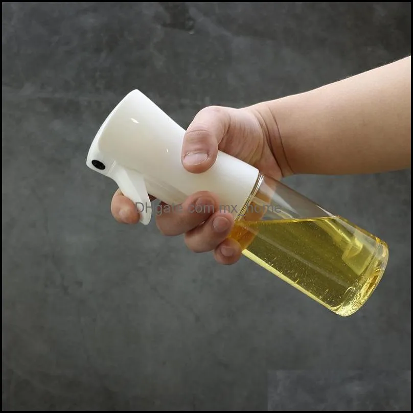 200ml 300ml Leak-proof PET Oil spray bottle fine mist continuous Dispenser Kitchen BBQ Cooking Tools Olive Oil Sprayer (Free sea