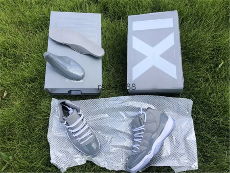 11 Cool Grey Medium White Real Carbon Fiber Heren Sportschoenen Sport Sneakers 378037-001 basketbalschoenen