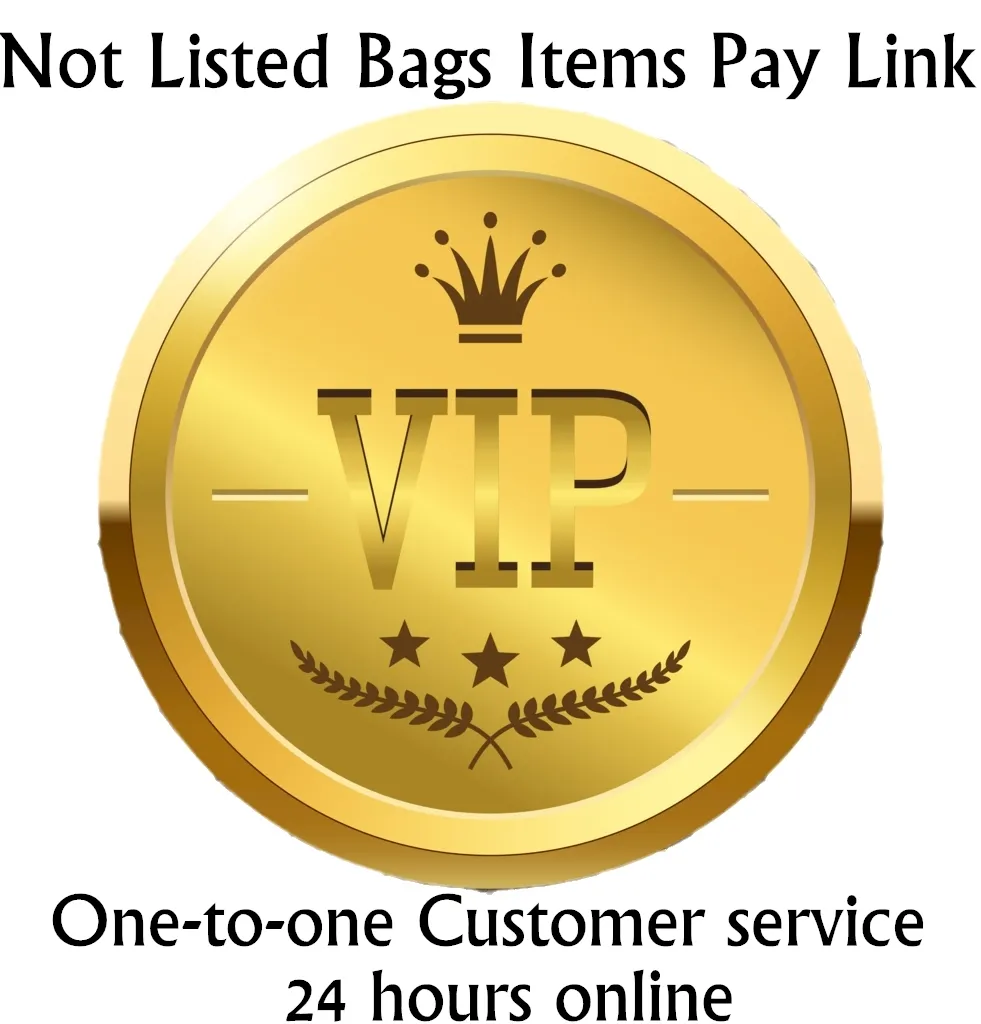 Link de pagamento VIP para sacos ou itens não listados personalizados, mais informações, consulte o item Descrição e entre em contato conosco livremente
