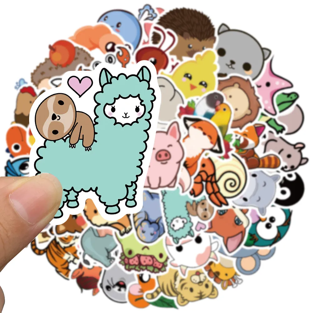 50 Animal Skateboard Animal Stickers For DIY Crafts, Scrapbooking, And Baby  Essentials From Cindyyyyy, $1.67