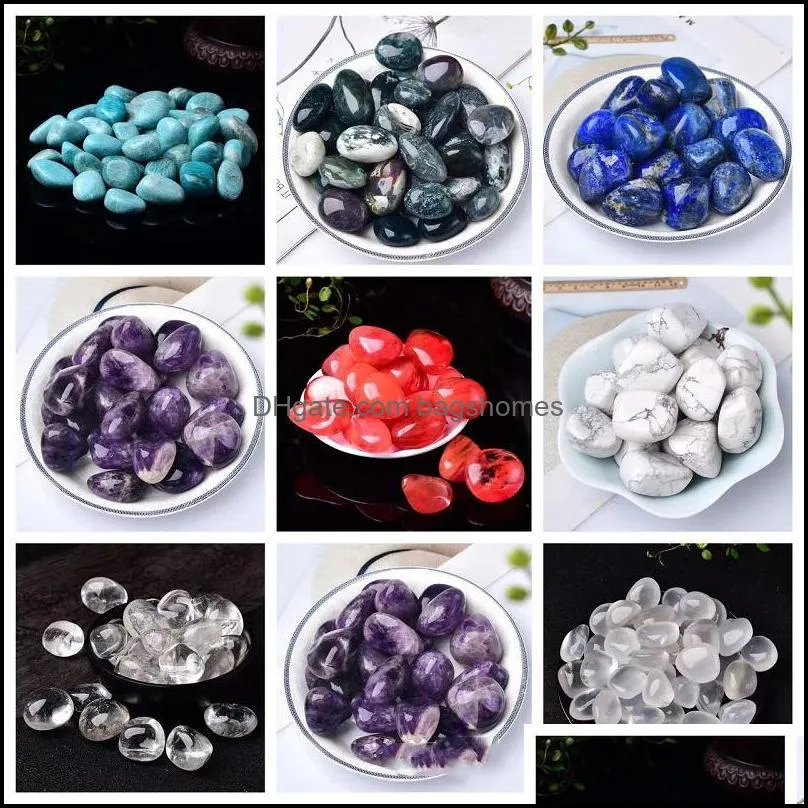 Natural 2-3cm Crystal Arts and Crafts Mineral Healing Reiki Energy crush stone for jewelry making fish tank stone