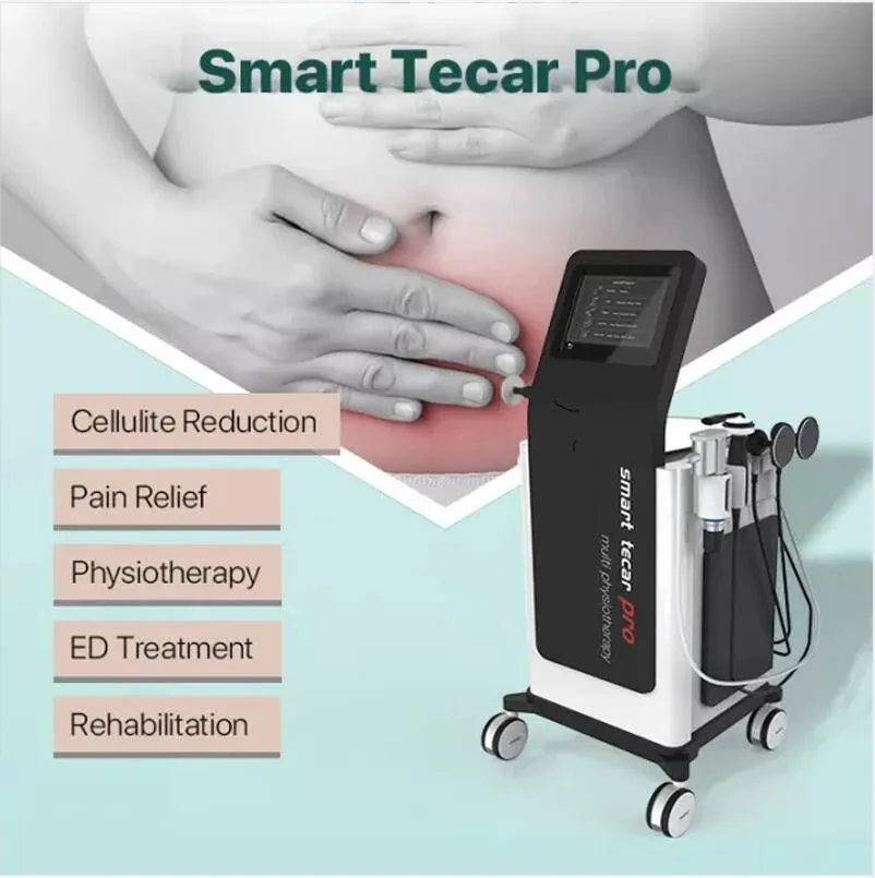 3 in 1 cet ret rf smart tecar Shockwave Body Pain Relief Fisioterapia Multi-Functional Ultrasound ED Treatment Therapy Machine