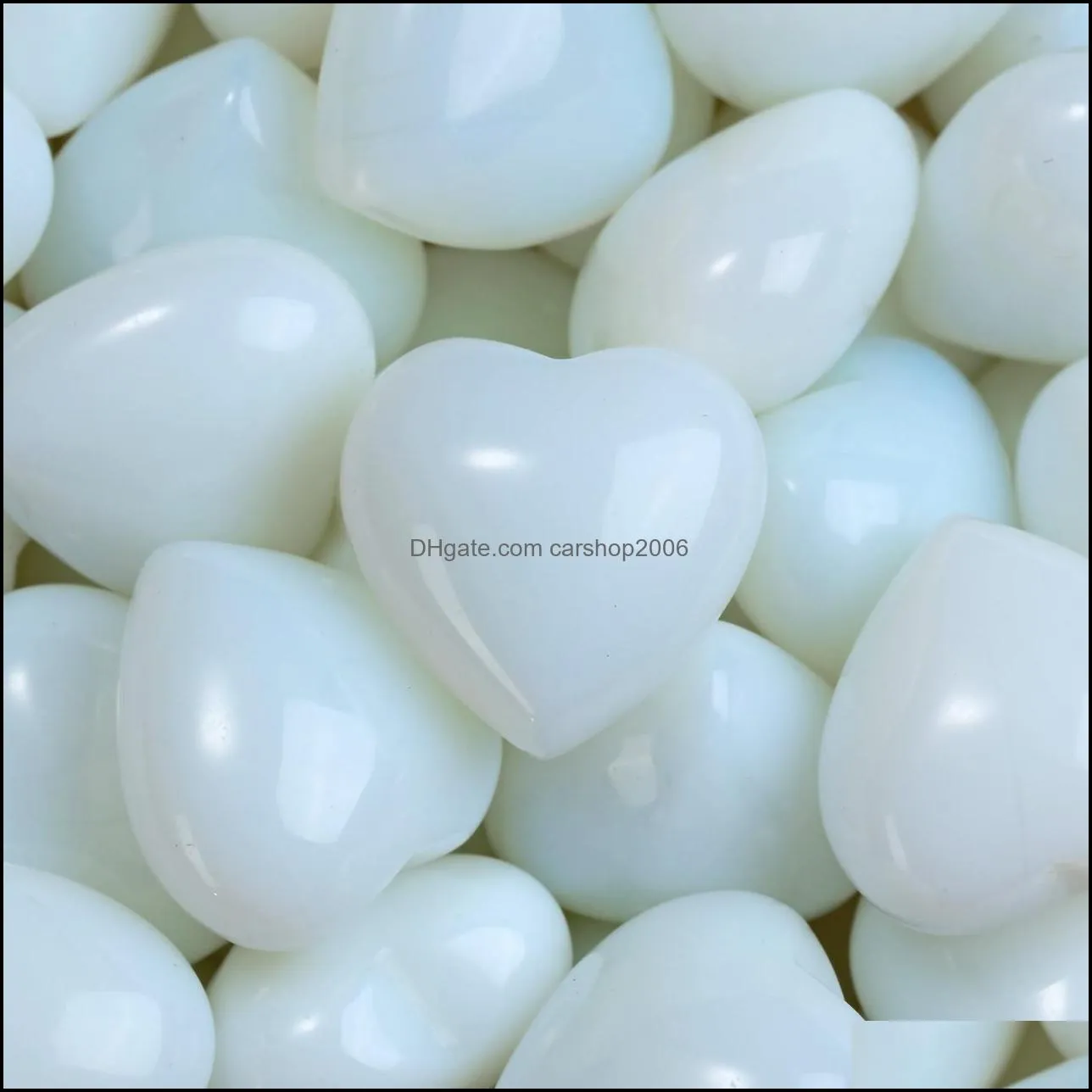 natural opal stone ornaments carved 15*10mm heart chakra reiki healing quartz mineral tumbled gemstones hand home decor