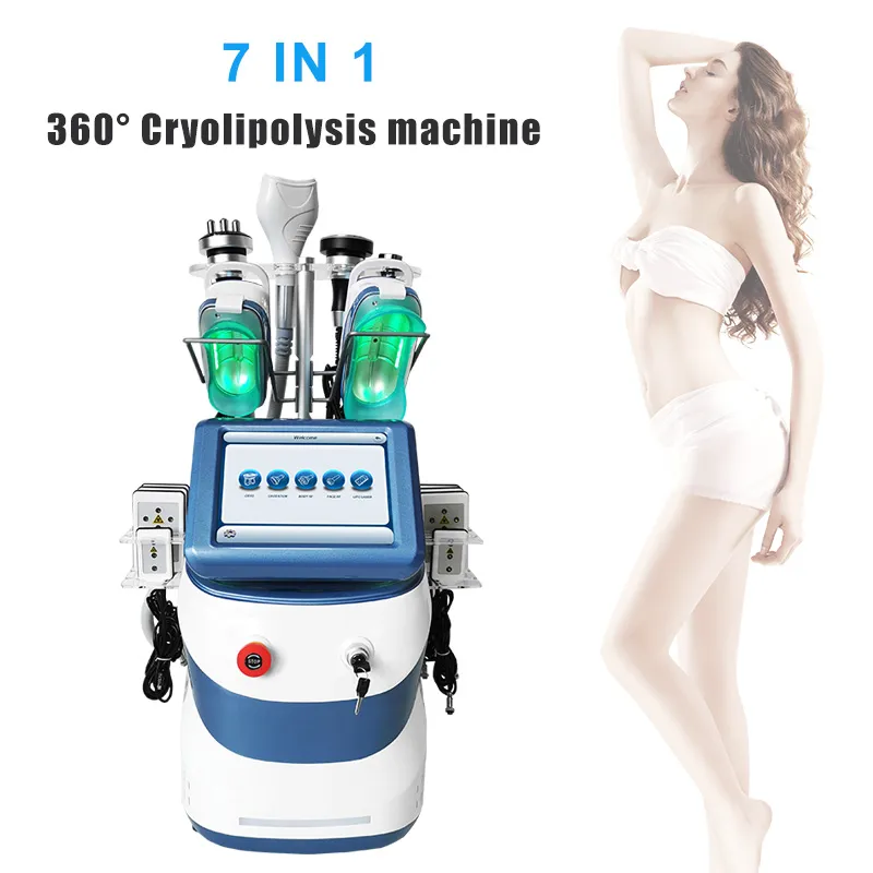 360 vacuüm cryolipolysis afslankmachine gezicht en lichaam vetreductie vet bevriezen draagbare cryotherapie machine