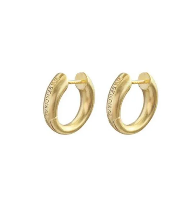 Designer B Jewelry Orecchini da donna039 Orecchini a cerchio classici Stile moda Borchie placcate in oro6722845