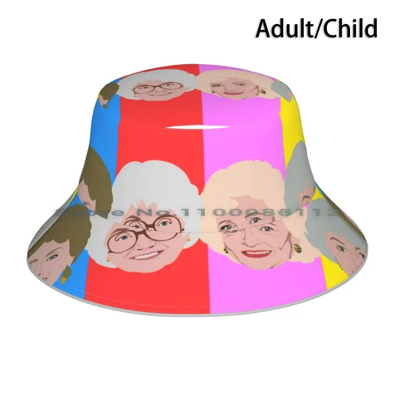 Berets the Golden Girls in Color Bucket Hat Cap thegoldengirls Estelle Getty Sophia Petrillo Dorothy Zborak Bea