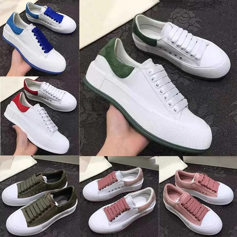 Designer luxury casual shoes with white soles women's leather thick soles rubber soles sneakers walking size 35-41 model