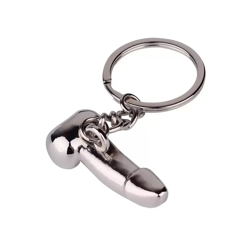 Unisex New Alloy Mens-Womens Mobile Make Love Keychain Sex Key Ring Fashion Key Fob Car Key Chain per San Valentino