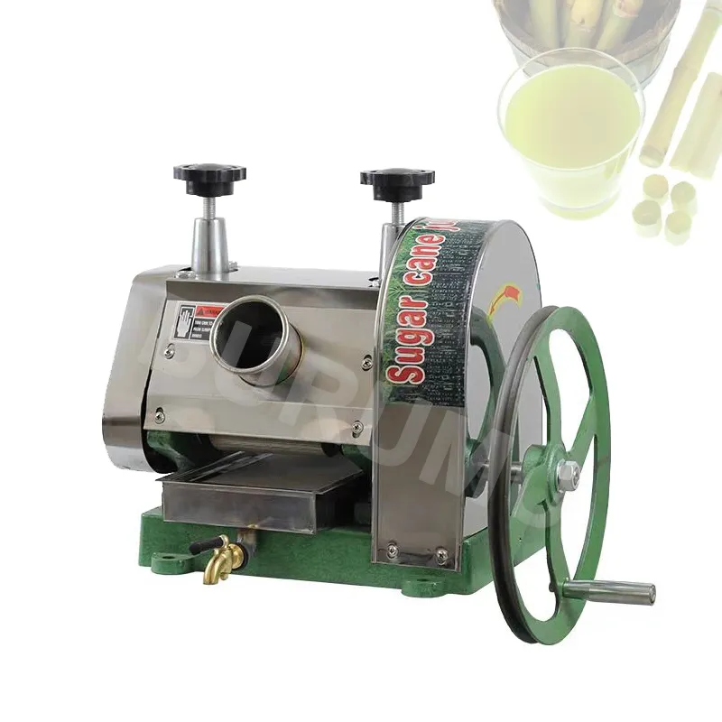 Stainless Steel Sugarcane Juicer Machine Commercial Sugar Cane Press Juice Squeezing Extracting Extractor
