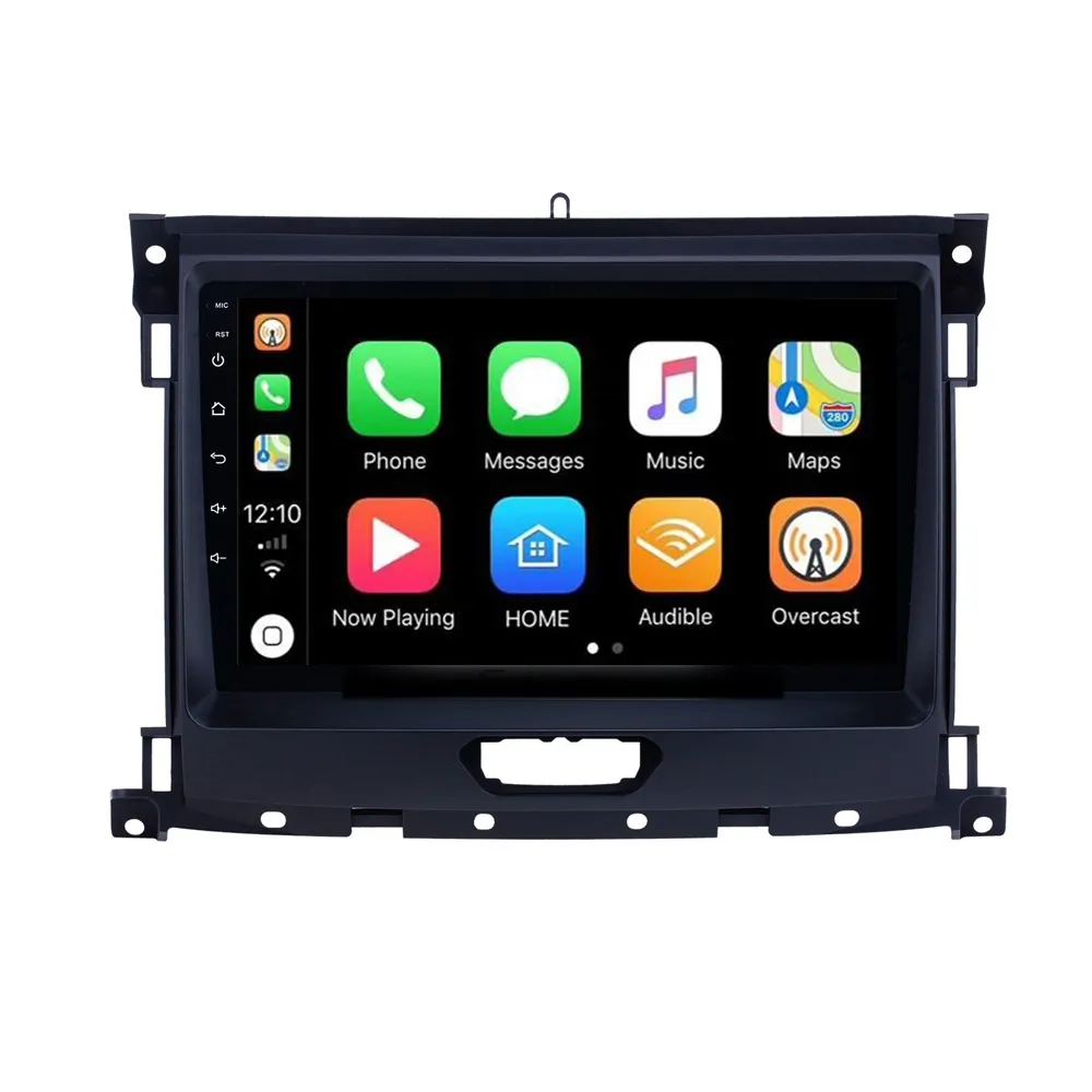 Android 9 Inch Car Video HD Touchscreen GPS-navigatie-radio voor 2018-Ford Ranger met Bluetooth USB AUX-ondersteuning CarPlay DVR SWC