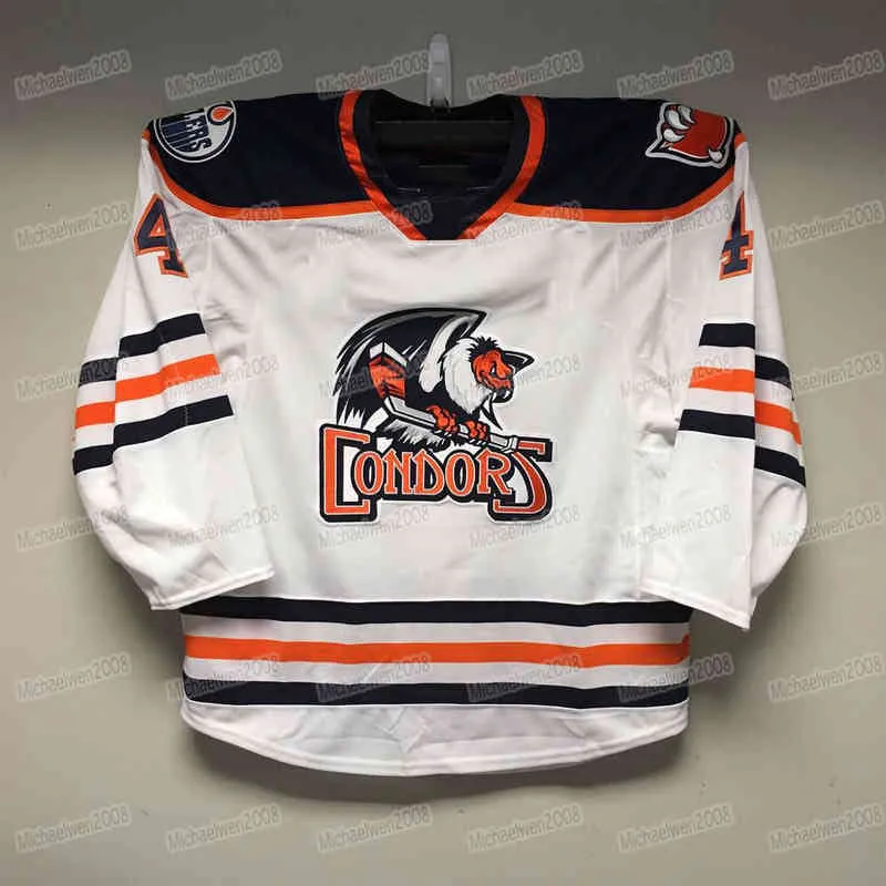 CeoMitNess Custom Bakersfield Condors AHL Hockey Jersey Seth