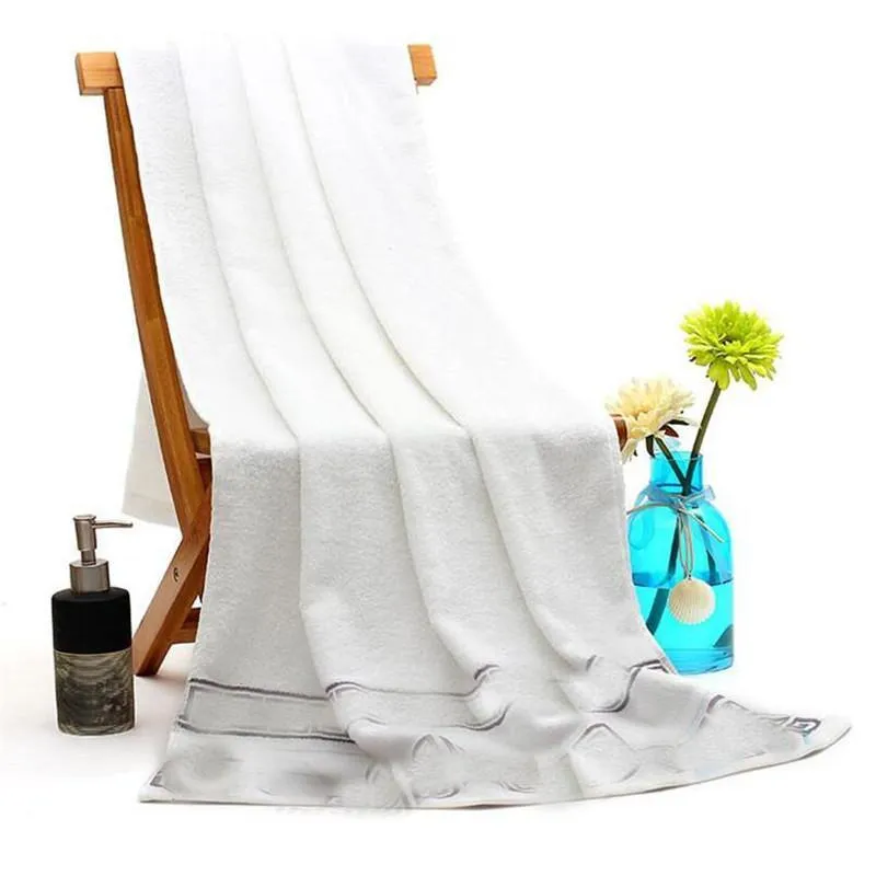Quick Dry Unisex Towels High Grade Men Women Bathing Towel Trendy Embroidery Lover Cotton Towels