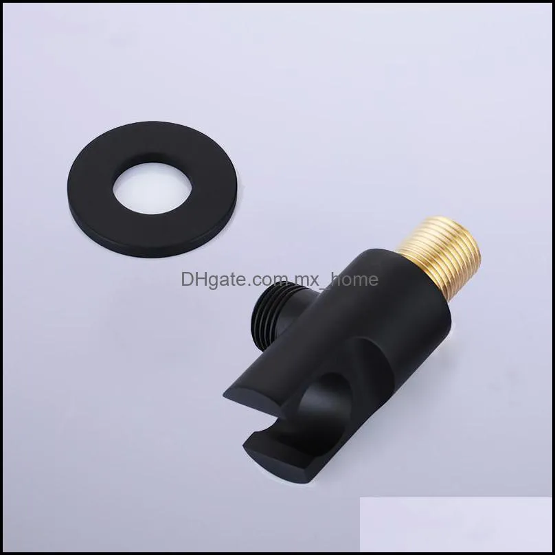 Black Bidet Toilet Handheld Bidet Spray Brass Hot & Colde Bidet Faucet Shattaf Shower Sprayer Hold Hose