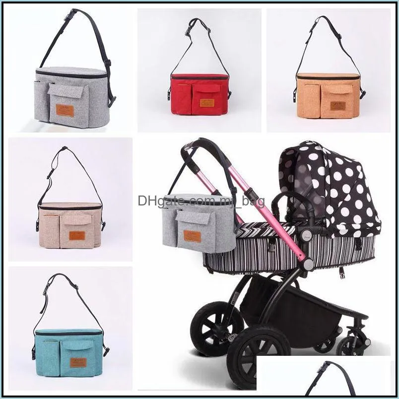 Sacs de rangement Accueil Organisation Housekee Jardin Bébé Poussette Organisateur Sac à langer Enfant Nusring Panier Maman Maman Maternité Boîte Enfants Yoya Str