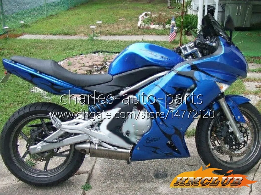 2007 ninja 650r fairings hotsell