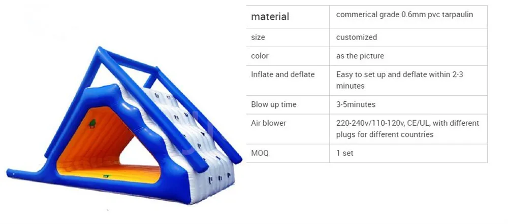Commercial Inflatable Water Park Slide Floating... From Lili_wholesale ...
